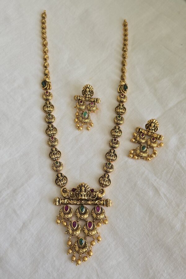 Antique long haram with back chain