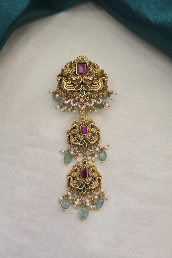 Antique Hair Pendant