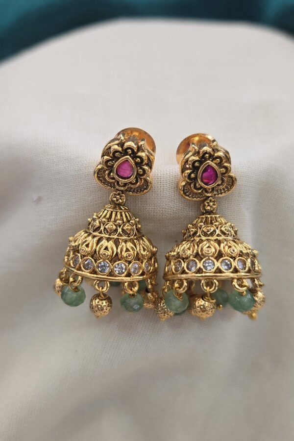 Elegant Antique jumka with stones