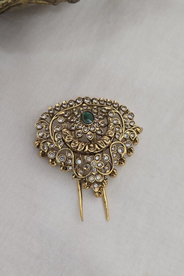 Beautiful antique single hair pendant