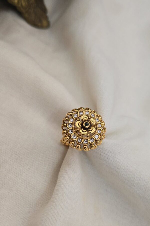 Antique adjustable finger rings