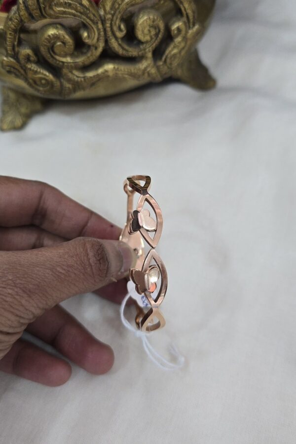 Kids anti tarnish rosh gold bracket ( open type )