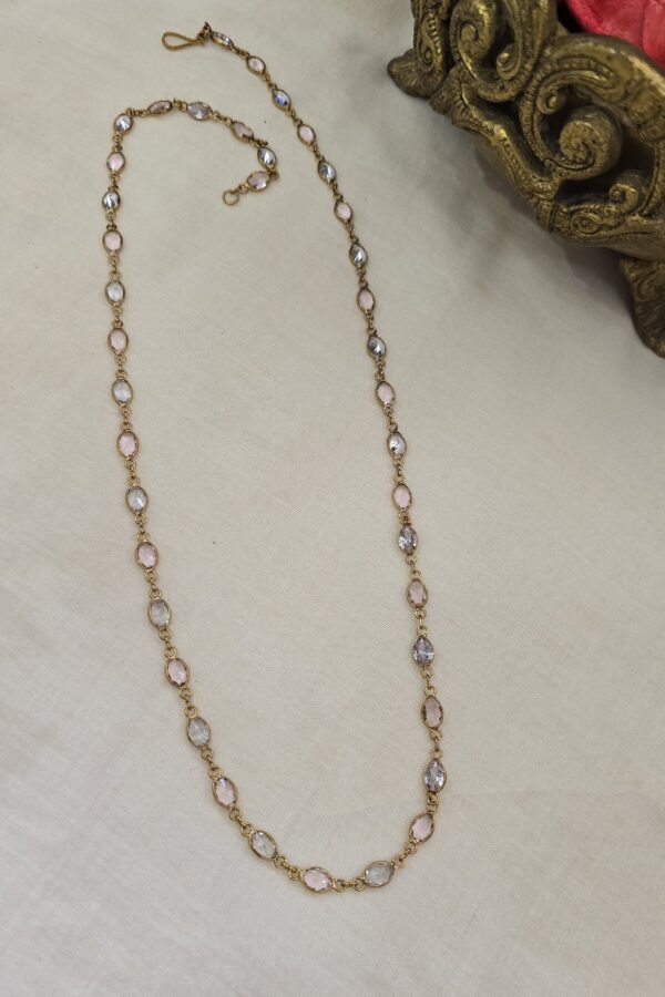 Simple crystal bead mala