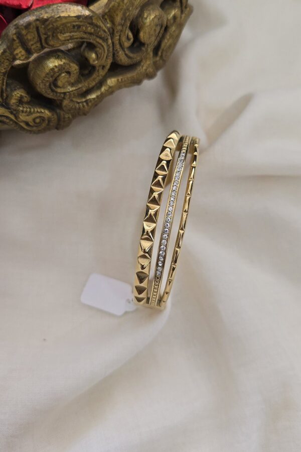Premium anti tarnish gold plated bracelet