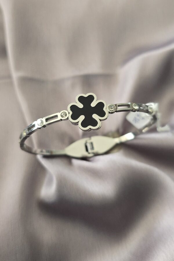 Premium anti tarnish silver plated bracelet - open type
