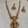 Gold replicate antique neckset with backchain