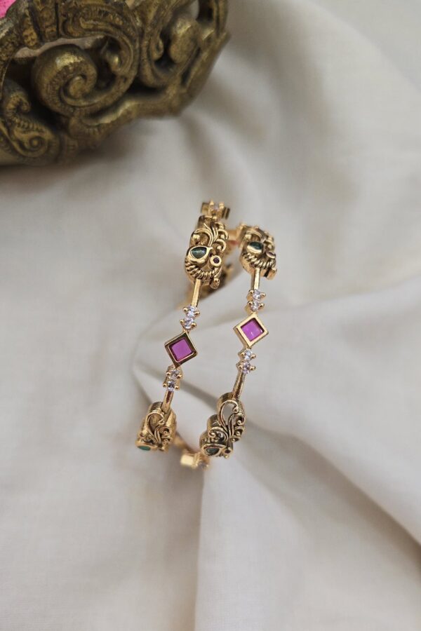 Antique bangle - 2 nos